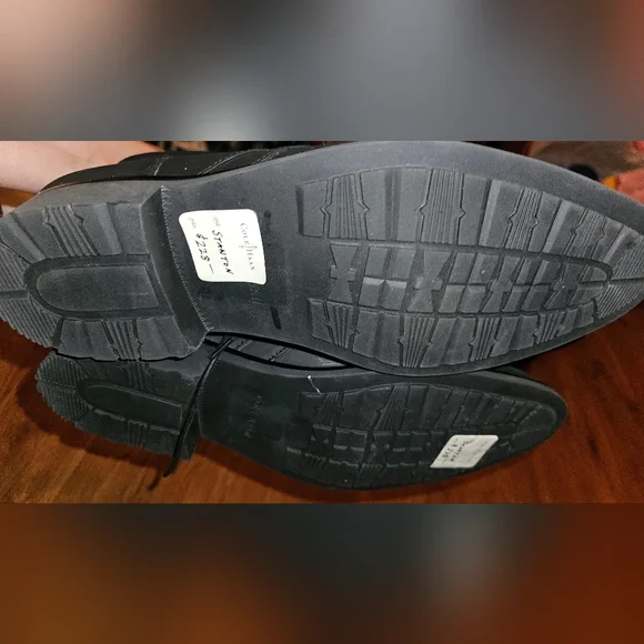 Cole Haan Stanton Chukka II Black Waterproof Boots Men's Size 8 - Picture 8 of 10